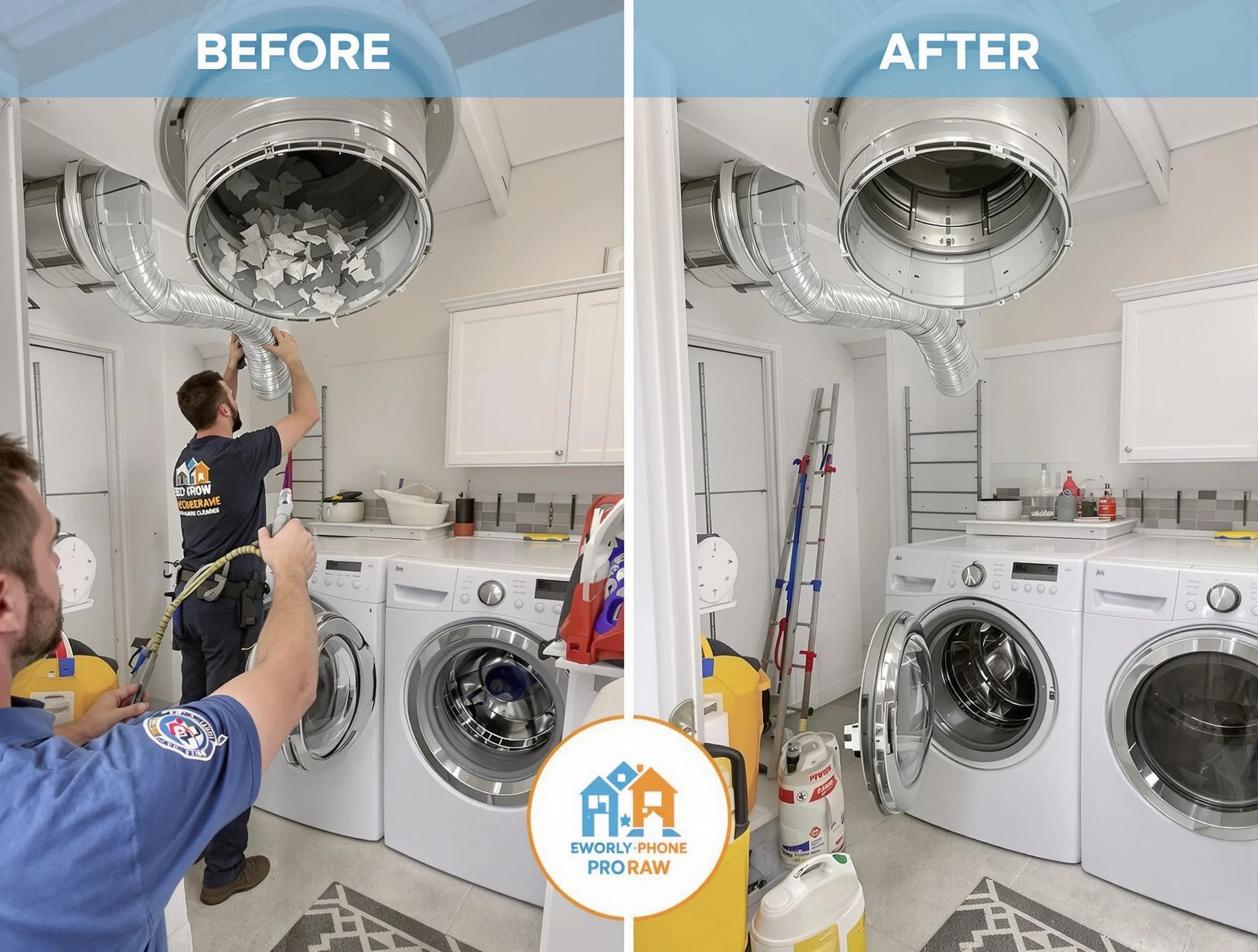 Residential dryer vent cleaning by Mount Juliet Dryer Vent Cleaning in Mount Juliet