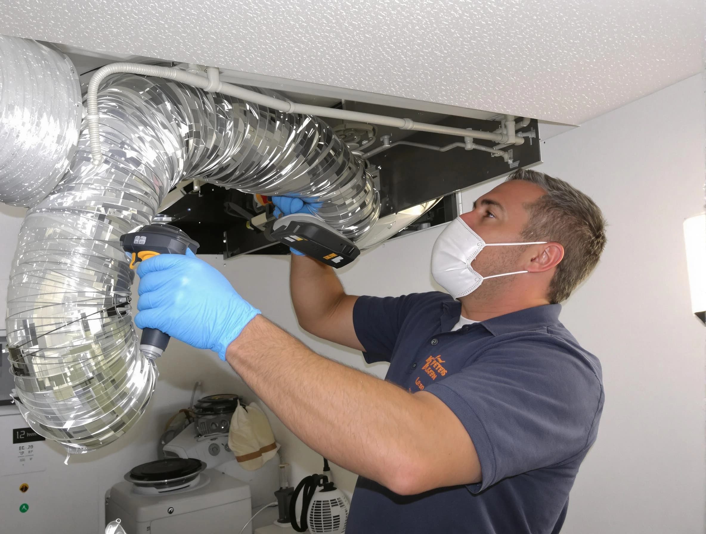 Mount Juliet Dryer Vent Cleaning professional performing thorough residential dryer vent cleaning in Mount Juliet
