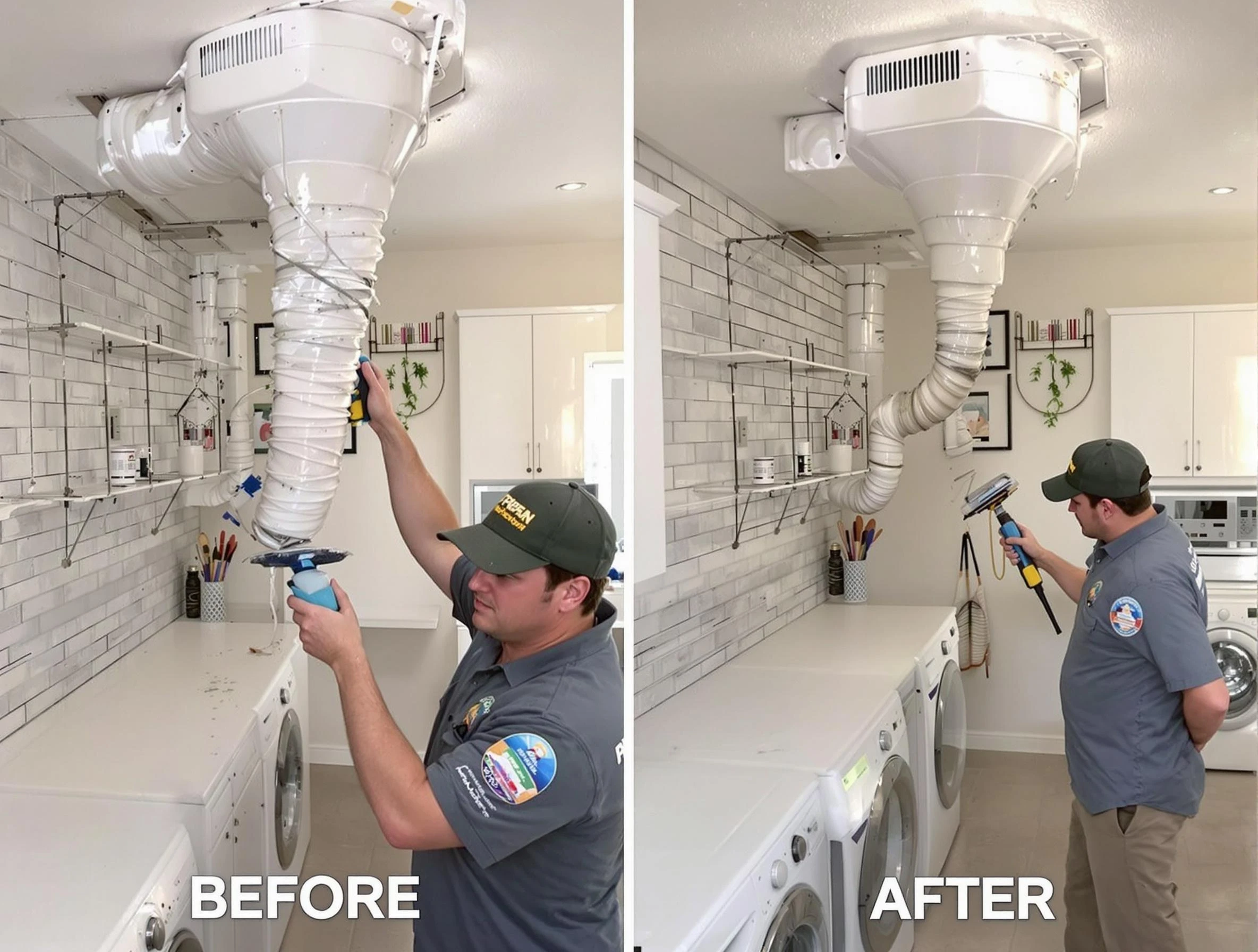 Professional dryer exhaust vent cleaning by Mount Juliet Dryer Vent Cleaning in Mount Juliet